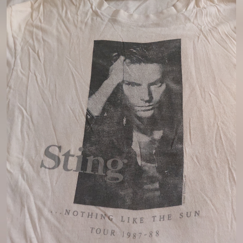 Sting - 1987 Tour T-Shirt